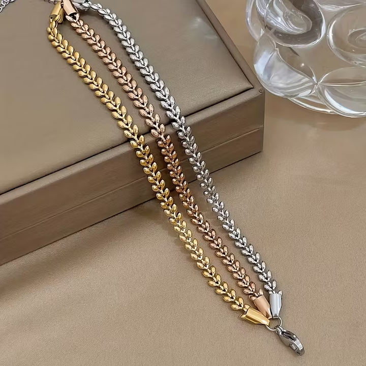 Leaflink Multi-Strand Bracelet