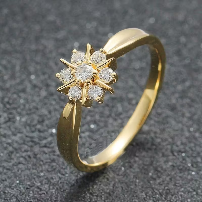 Flower Luxury Ring