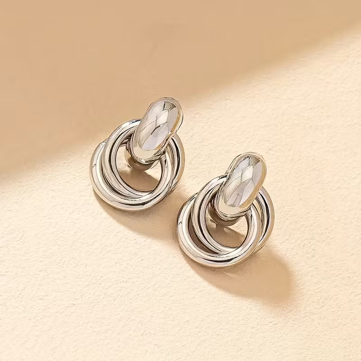 Luxury Gold Hoop Earrings