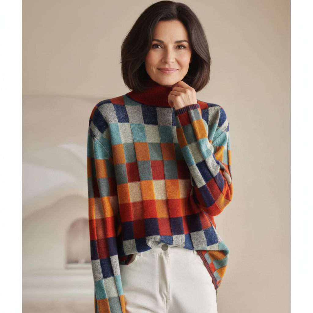 Camille | Cashmere Turtleneck Sweater