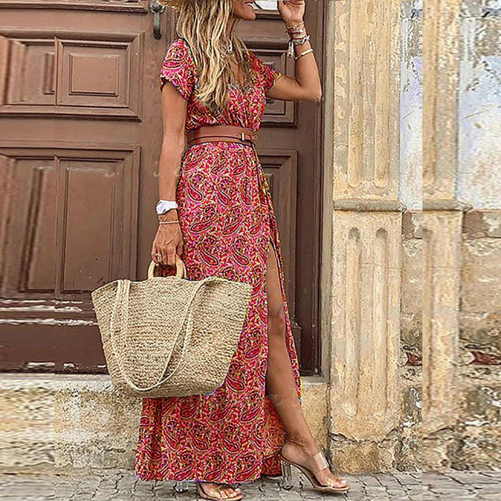 Sybella | Airy Boho Maxi Dress
